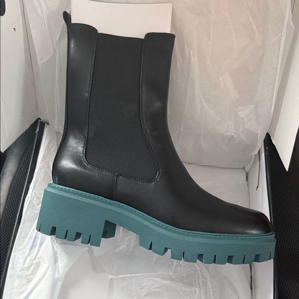Nine West  Boots with Teal Sole